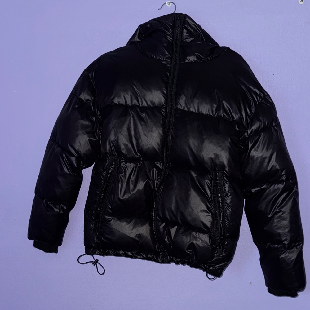 Garage Black Jacket with Cream Trim